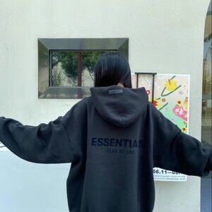 BLK FEAR OF GOD HOODIE